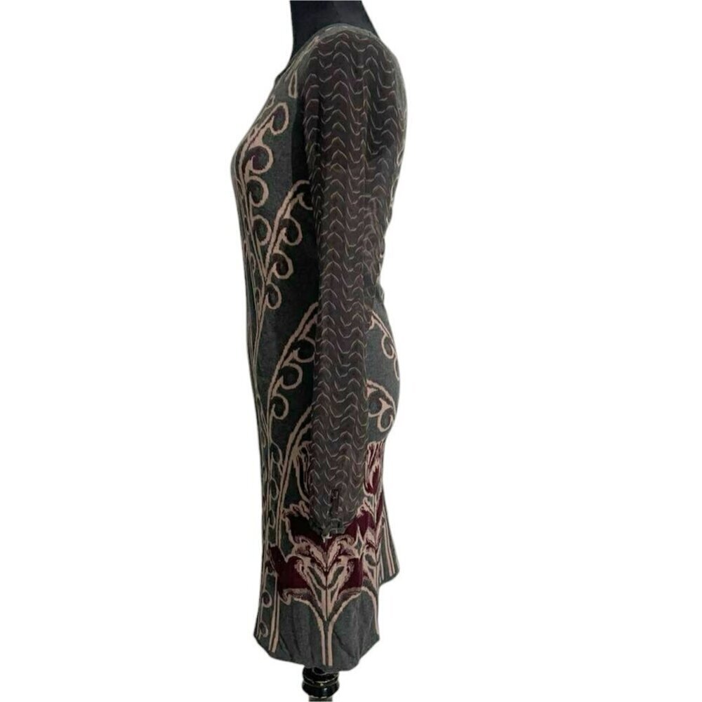 Anthropologie Knitted & Knotted Size XS Long Sleeve Dress Classy - Picture 4 of 9
